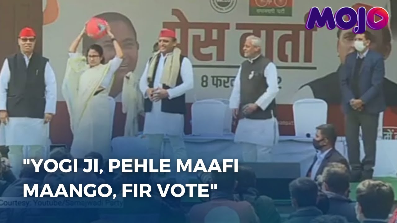 UP | Mamata Banerjee Says 'Khela Hobe', Lashes Out At Modi-Yogi While Campaigning For Akhilesh Yadav