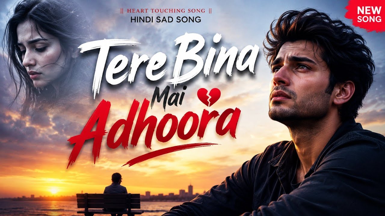 तेरे बिना मैं अधूरा 💔 | Heart Touching Hindi Sad Song | Emotional Melody
