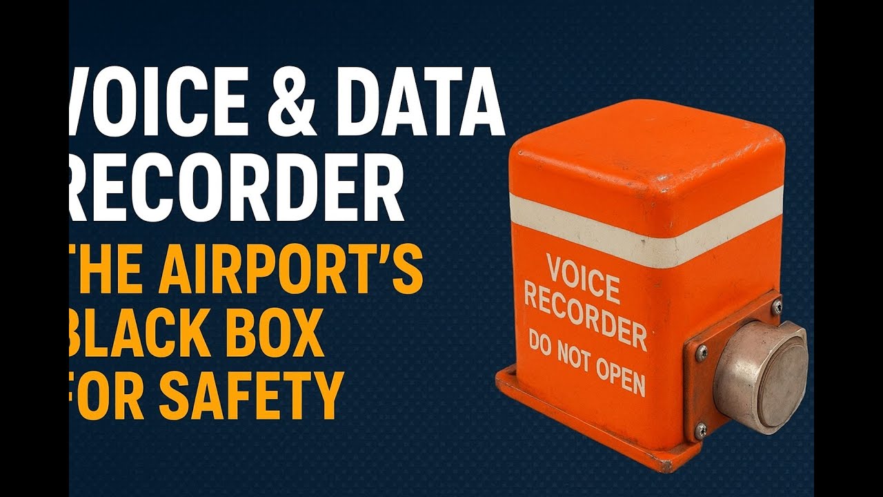 Voice & Data Recorder (VDR): The Airport’s Black Box for Safety