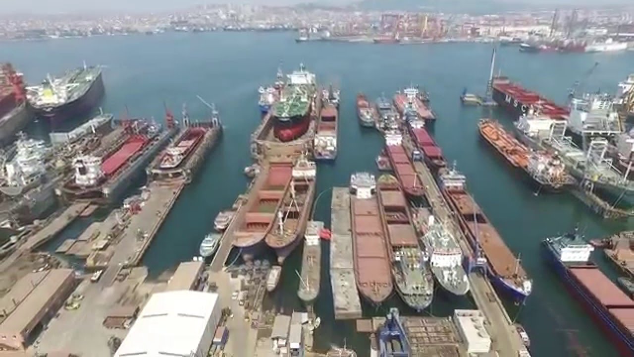 Aerial View Of Tuzla Bay