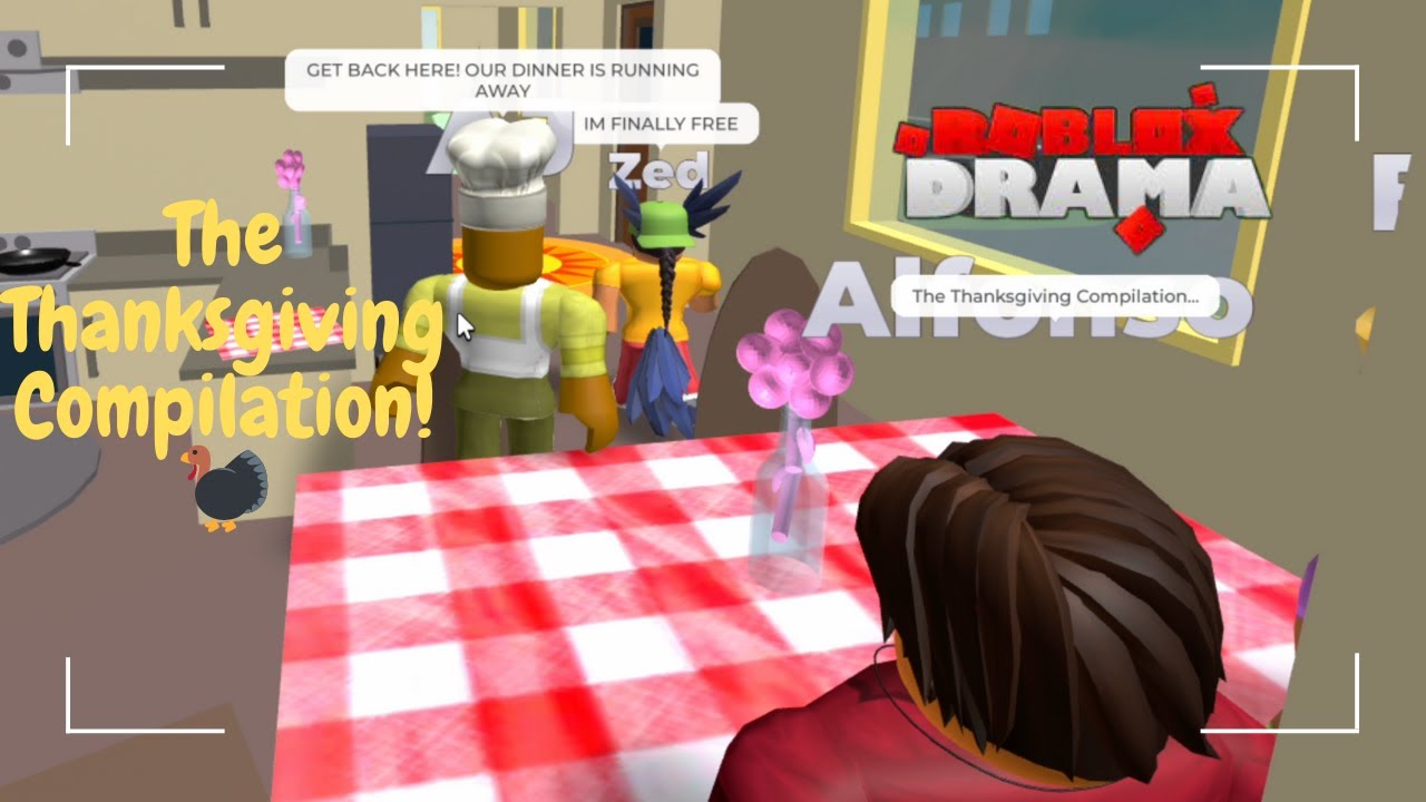 The Thanksgiving Total Roblox Compilation! 🦃 (FUNNY MOMENTS,DRAMA,MESSY)