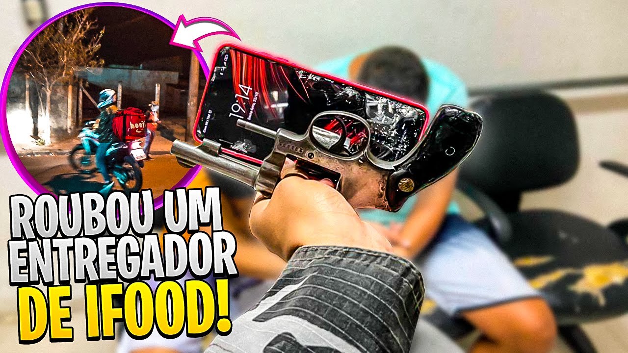 #39 PERSEGUIÇÃ0 APÓS R0UB0 A MOTOBOY DO IFOOD E T0RN0ZELEIRA DESLIGADA