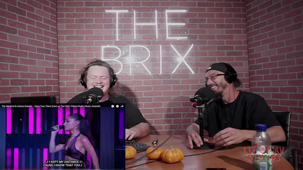 Lit Up AV Reactions: The Weeknd & Ariana Grande – Save Your Tears (Live