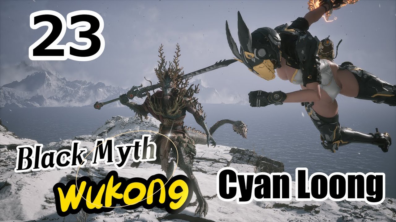 Black Myth WuKong Chapter 3 Boss 23  Cyan Loong NG No damage