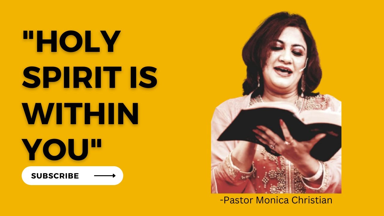 HOLY SPIRIT IS WITHIN YOU | Pastor Monica Christian | Aspirational fellowship