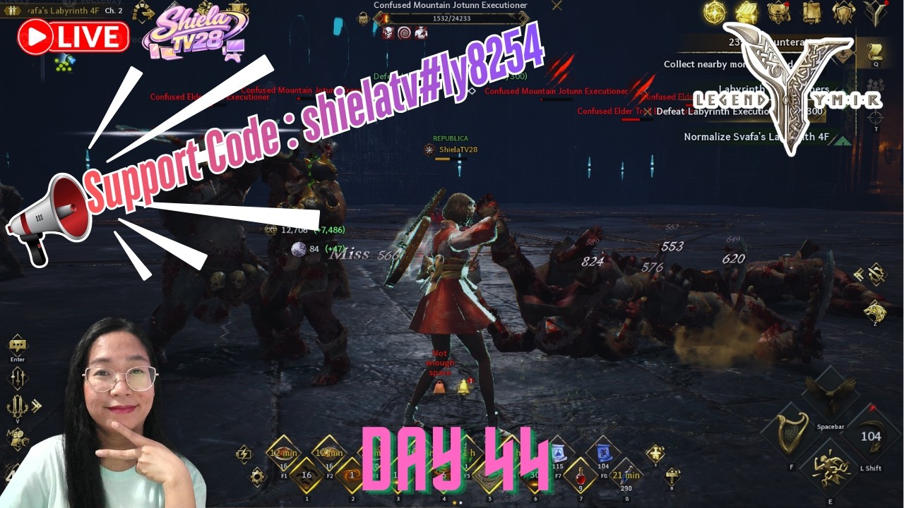 Happy Stream | Legend of YMIR Day44💜