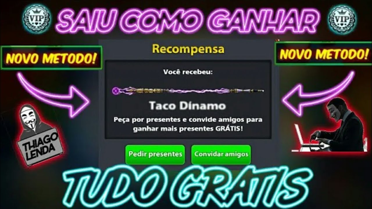 8 Ball Pool Free [ Dynamo Cue ] All Time Work Reward New Link