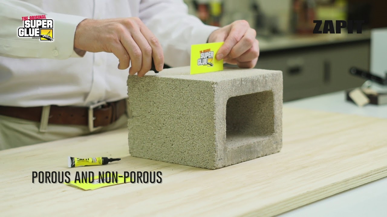 THE ORIGINAL SUPER GLUE ZAPIT&reg; -- the Glue That Bonds on Command
