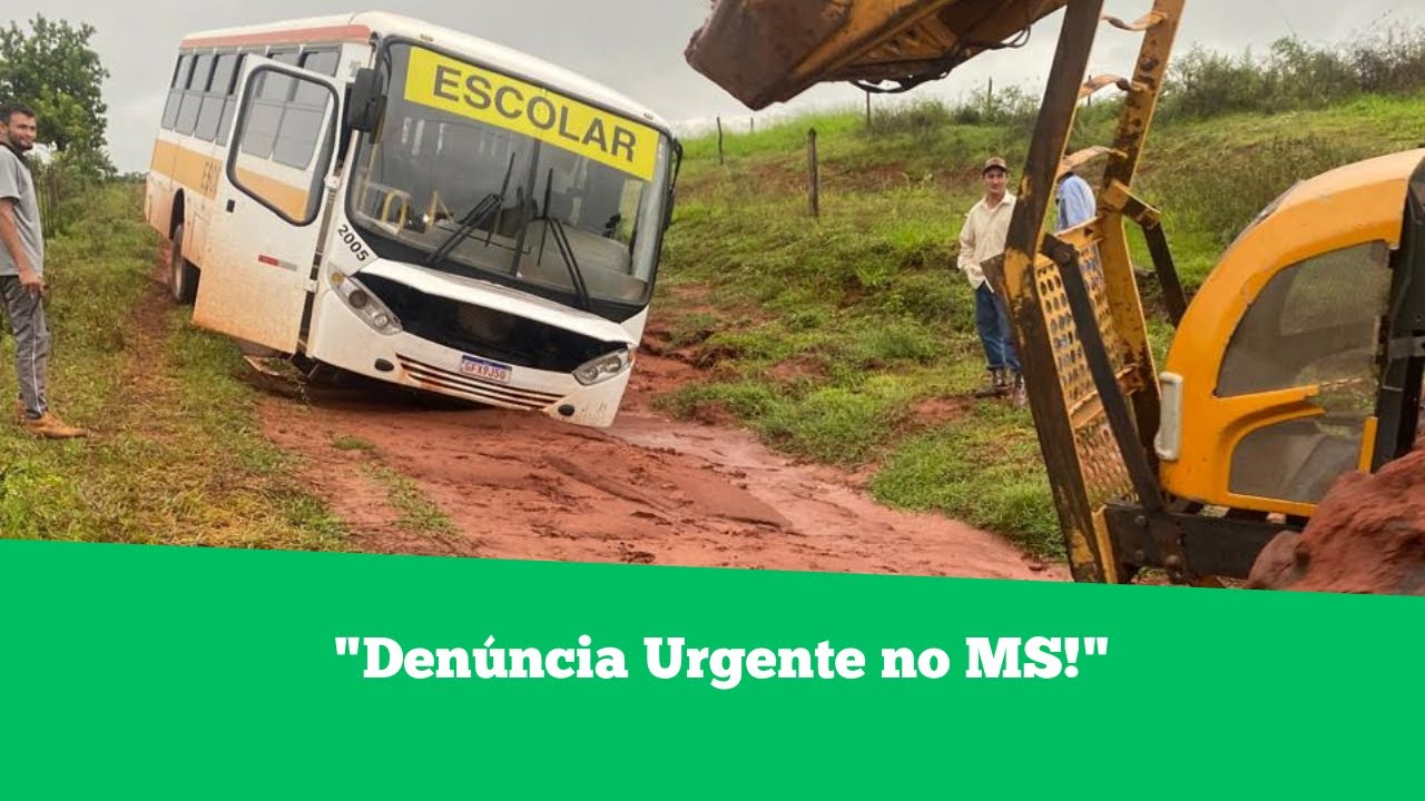 Mães reclamam do transporte rural em Três Lagoas | Problemas com ônibus escolares em MS