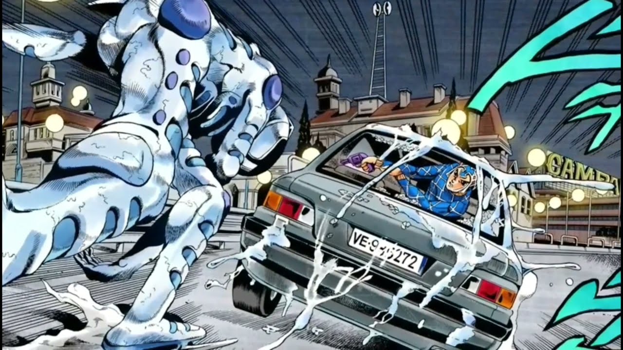 Ghiaccio - White Album (JJBA Musical Leitmotif/MMV)  [Updated] 『Vento Aureo』