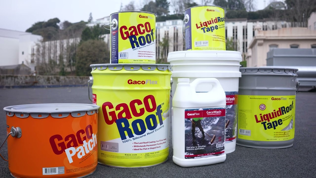 Duratite | GacoRoof Silicone Coating System &ndash; Full Guide to Preparing Flat Roofs