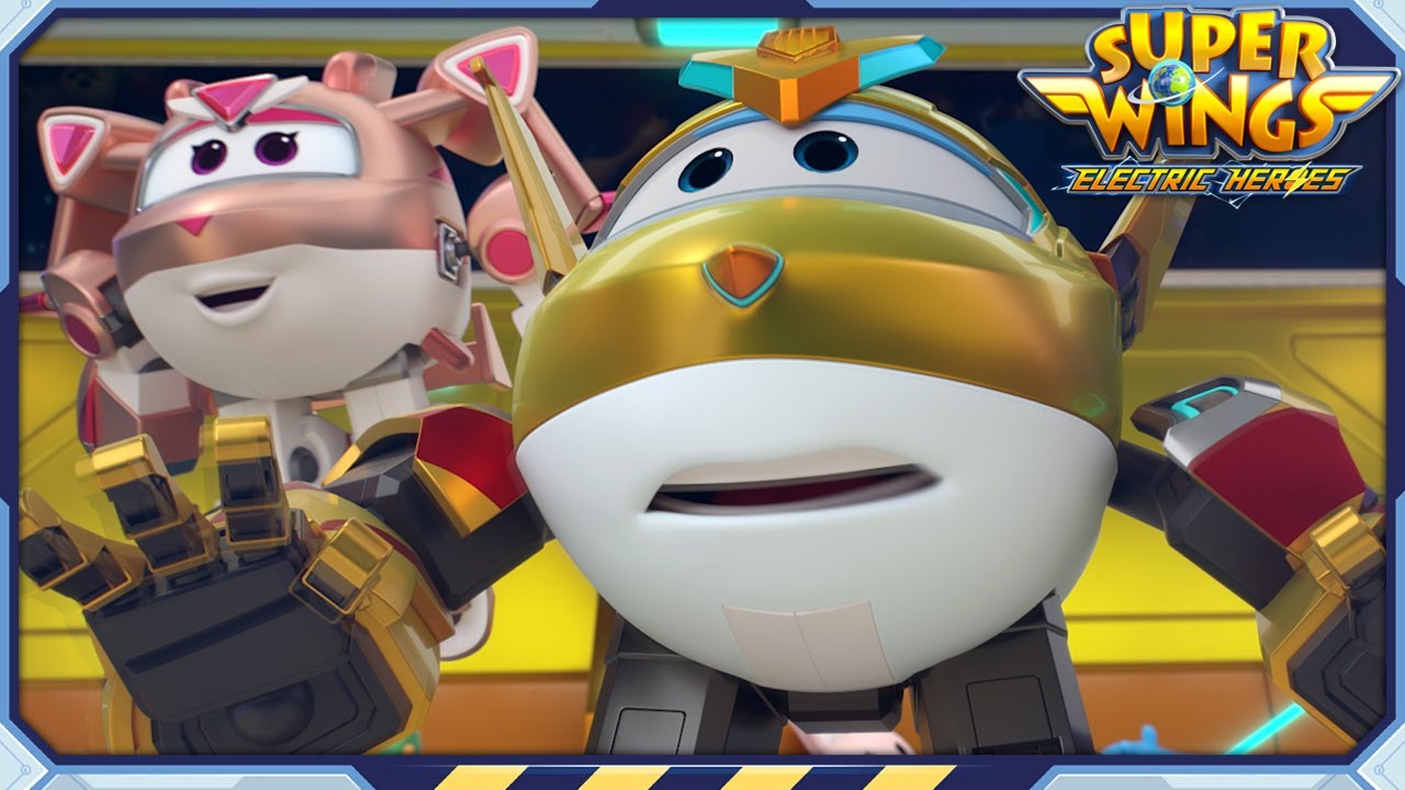 Superwings | S8 | Goldenboy & Goldengirl part1 | Electric Heroes | Character Compilation