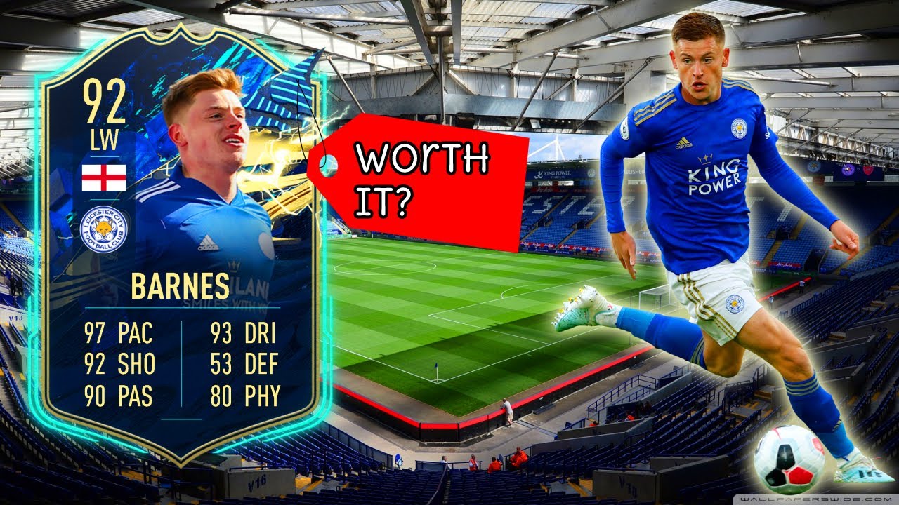 OOO AN EQUALISER! 92 TOTS BARNES PLAYER REVIEW | FIFA 21