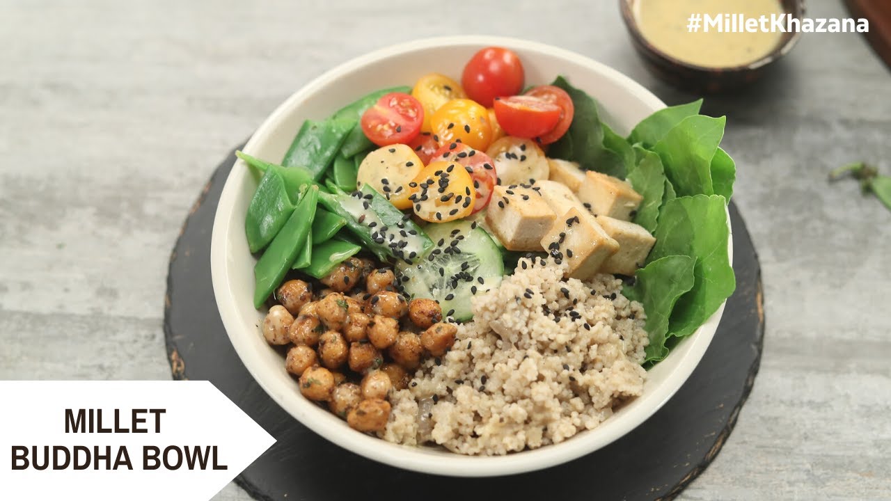 Millet Buddha Bowl | टेस्टी हेल्दी कोदो मिलेट बोल | 