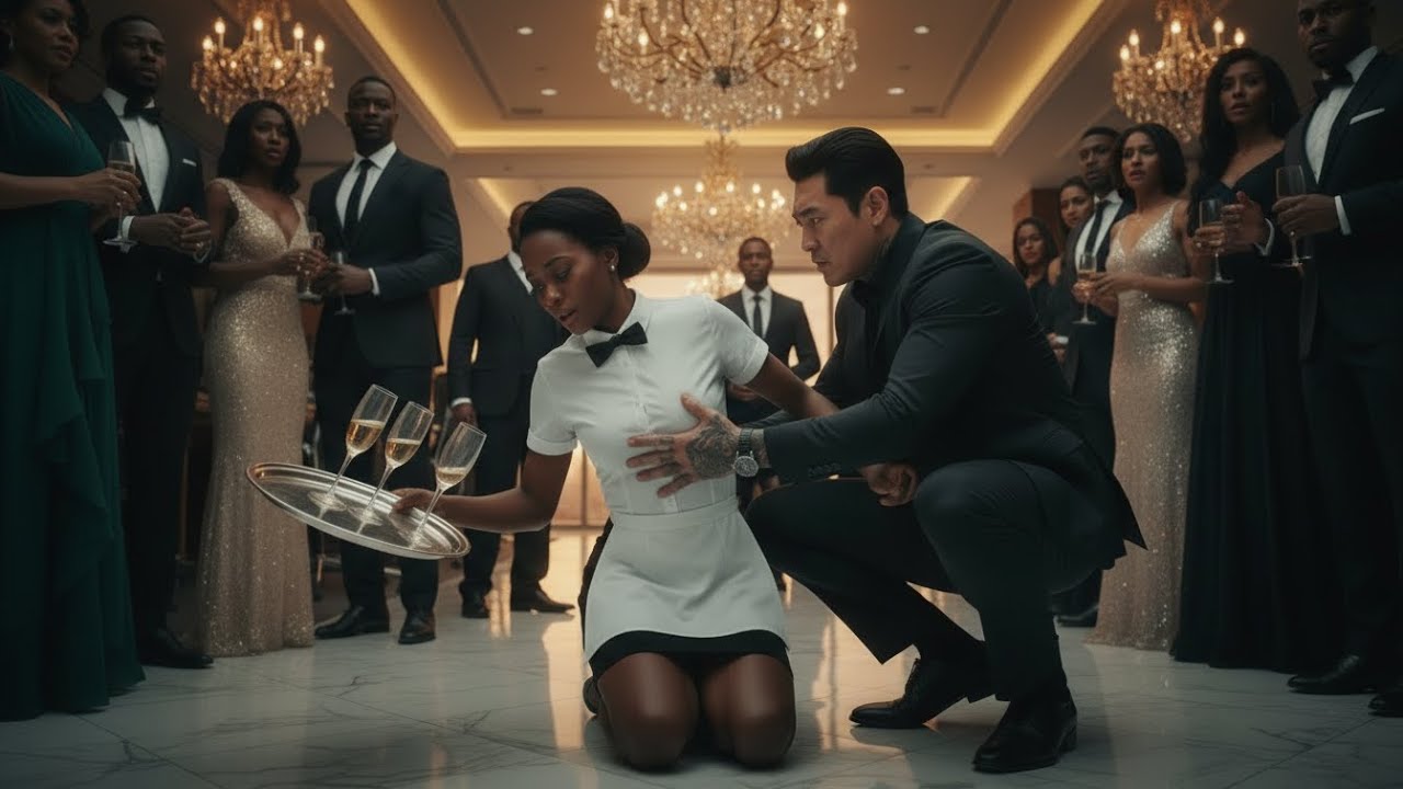 Black Waitress Couldn’t Stay on Her Feet — One Move From the Korean Mafia Boss Shocked Everyone