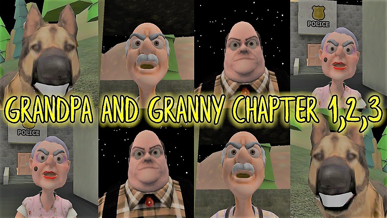 Grandpa And Granny Chapter 1, 2, 3 Escape Ending Full Gameplay Android