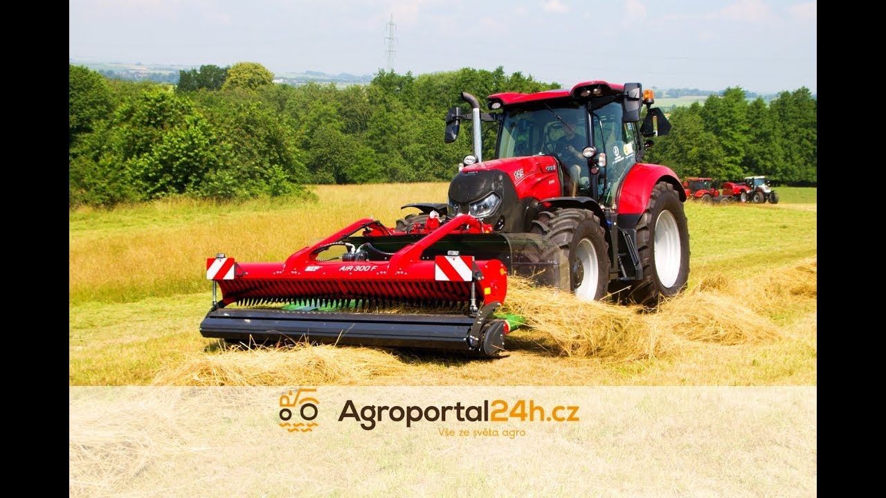 Case IH Maxxum 145 | SIP AIR 300 F | Polní den Case IH a SIP