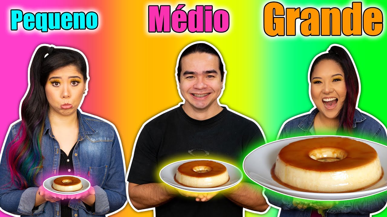 PEQUENO, MÉDIO OU GRANDE  | Maru e Bomba