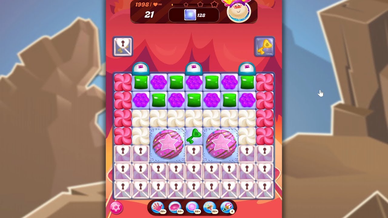 Candy Crush Saga LEVEL 1998 NO BOOSTERS (new version)🐟☑️