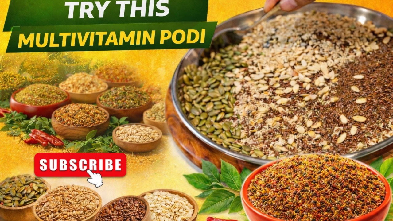 ఈ  multivitamin కారం పొడి ని ట్రై చెయ్యండి ఇడ్లీ దోస ఇంకా rice లో సూపర్ గా ఉంటుంది @manasirikitchen