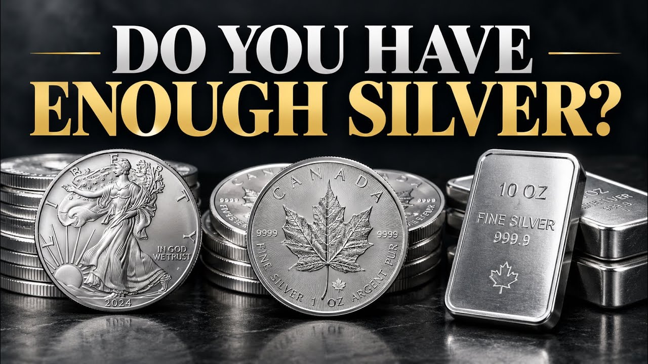 Silver Price Is Breaking Records: Here's How Much Silver You ACTUALLY Need To Retire!