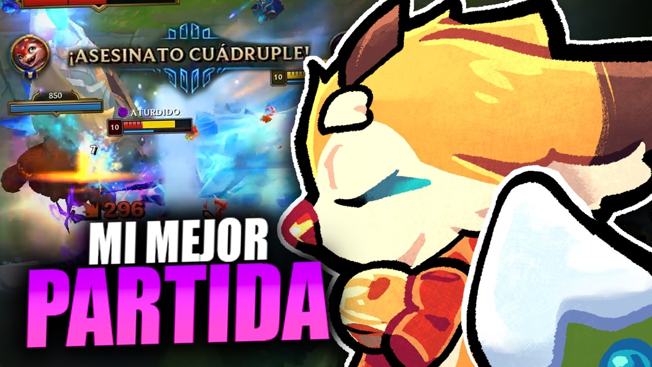 DEFINITIVAMENTE MI MEJOR PARTIDA CON SMOLDER (con penta y todo) | League of Legends