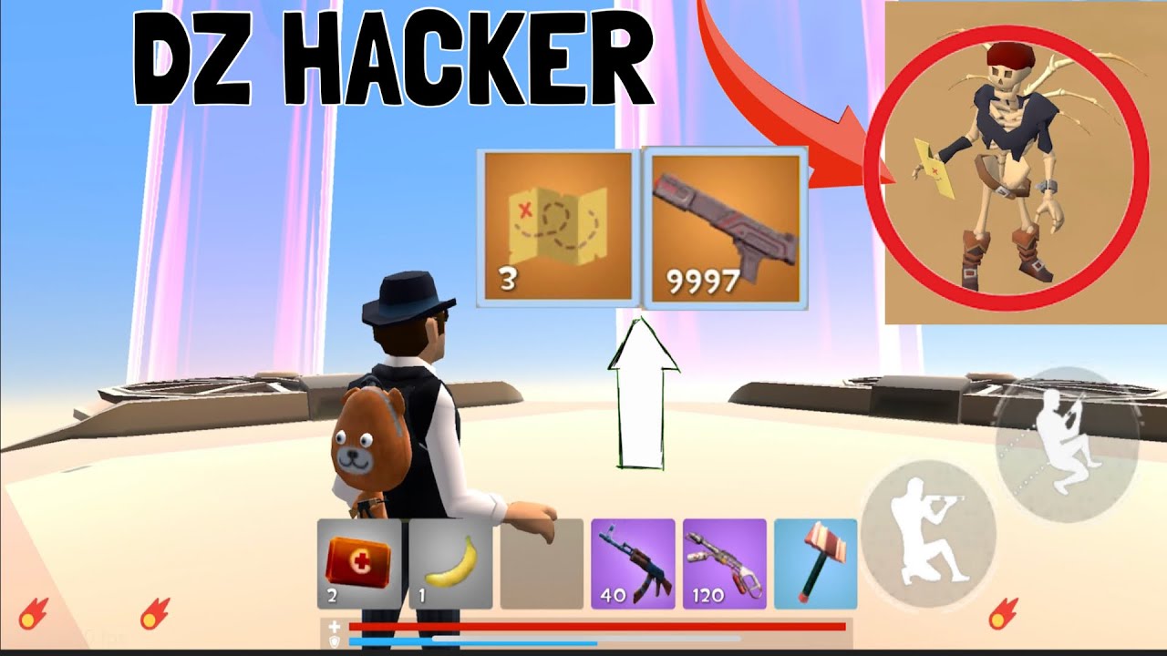 Rocket Royale DZ FUNNY GAMER HACKER + AIRSHIPS EVENT - Android Gameplay #17