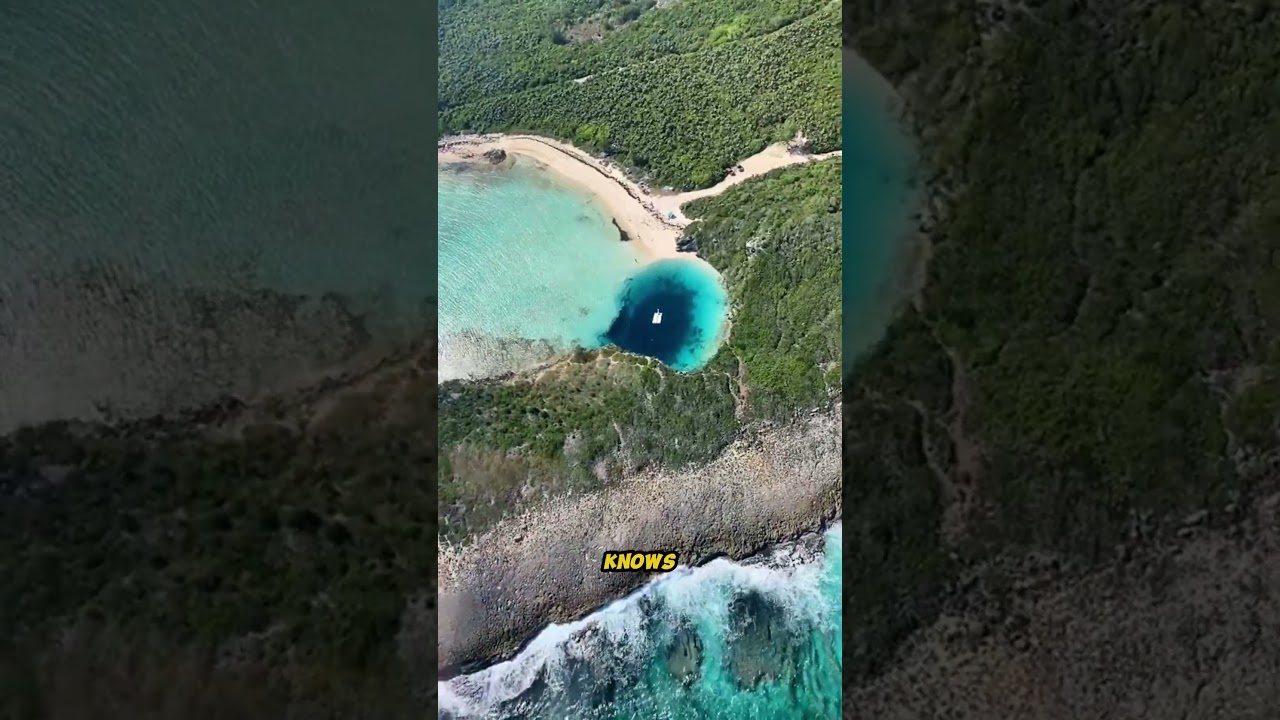 Dean's Blue Hole Is the DEEPEST Secret Spot #facts #mystery #nature #shorts #wildlife
