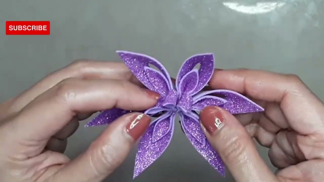 DIY Christmas Flowers | MJ Crafts