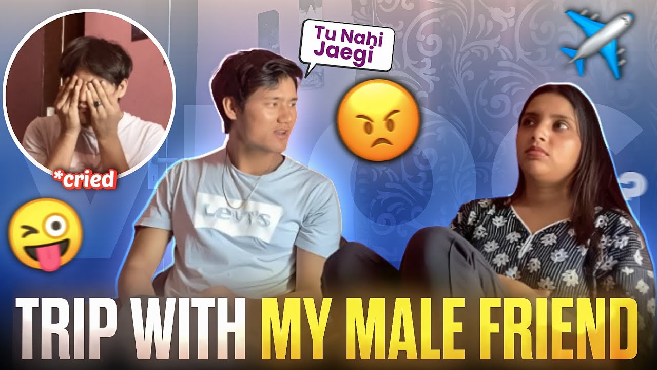 Going on a trip with my male friends | Prank on boyfriend 😱 @suru.i43 