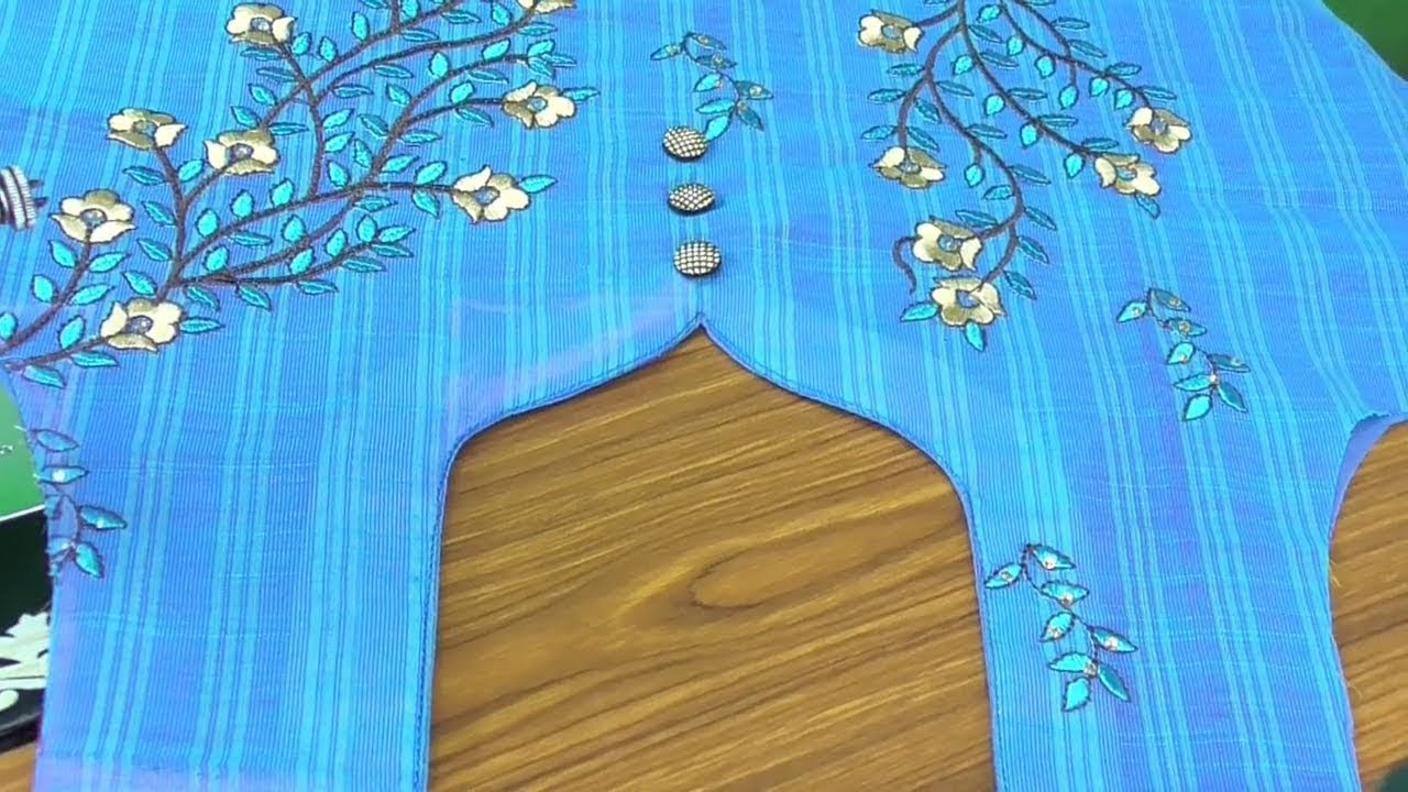 Chudithar neck models || Sweet heart neck design cutting and stitching