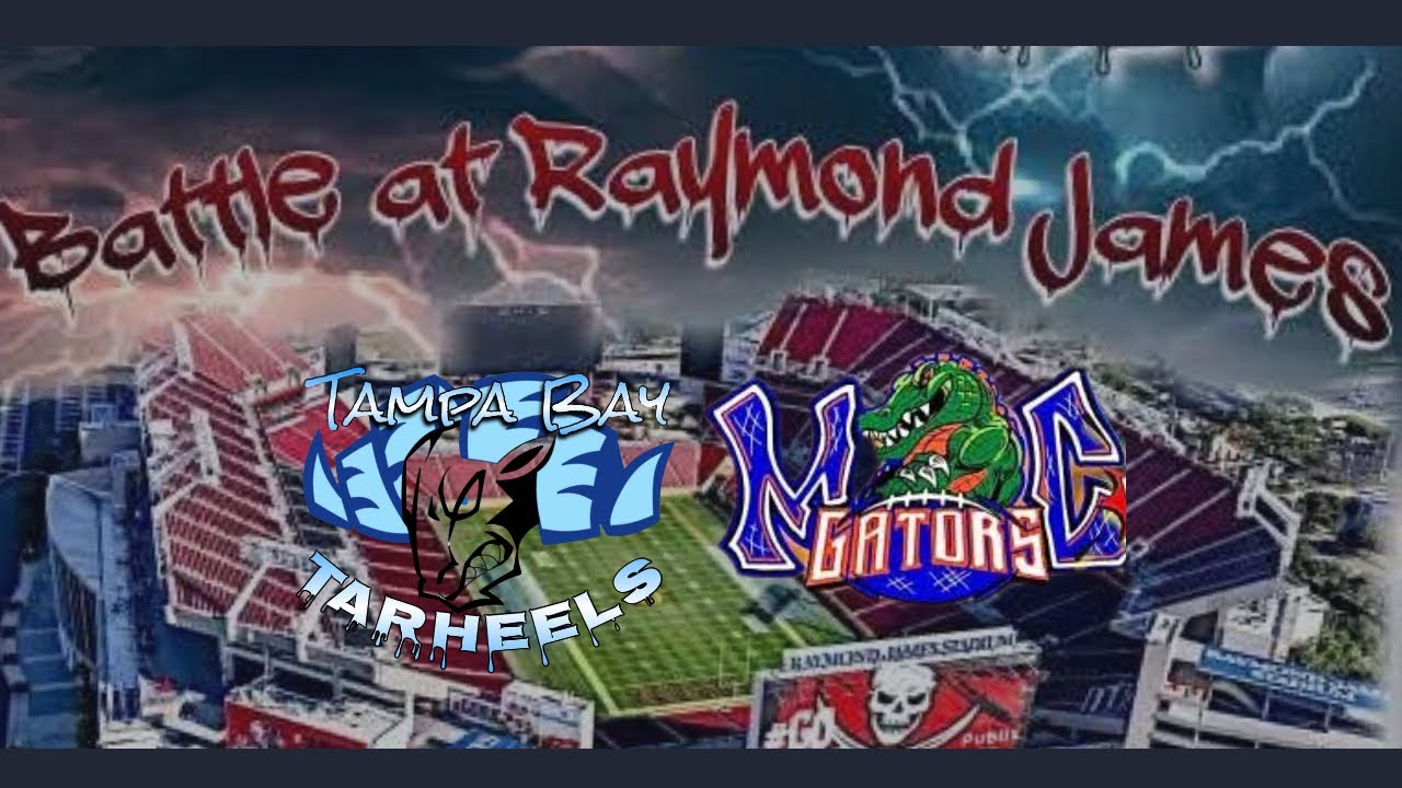 BATTLE AT RAY JAY 🏈 | Tar Heels 11U vs Muck City Gators | Preseason Kickoff on NFL Field!