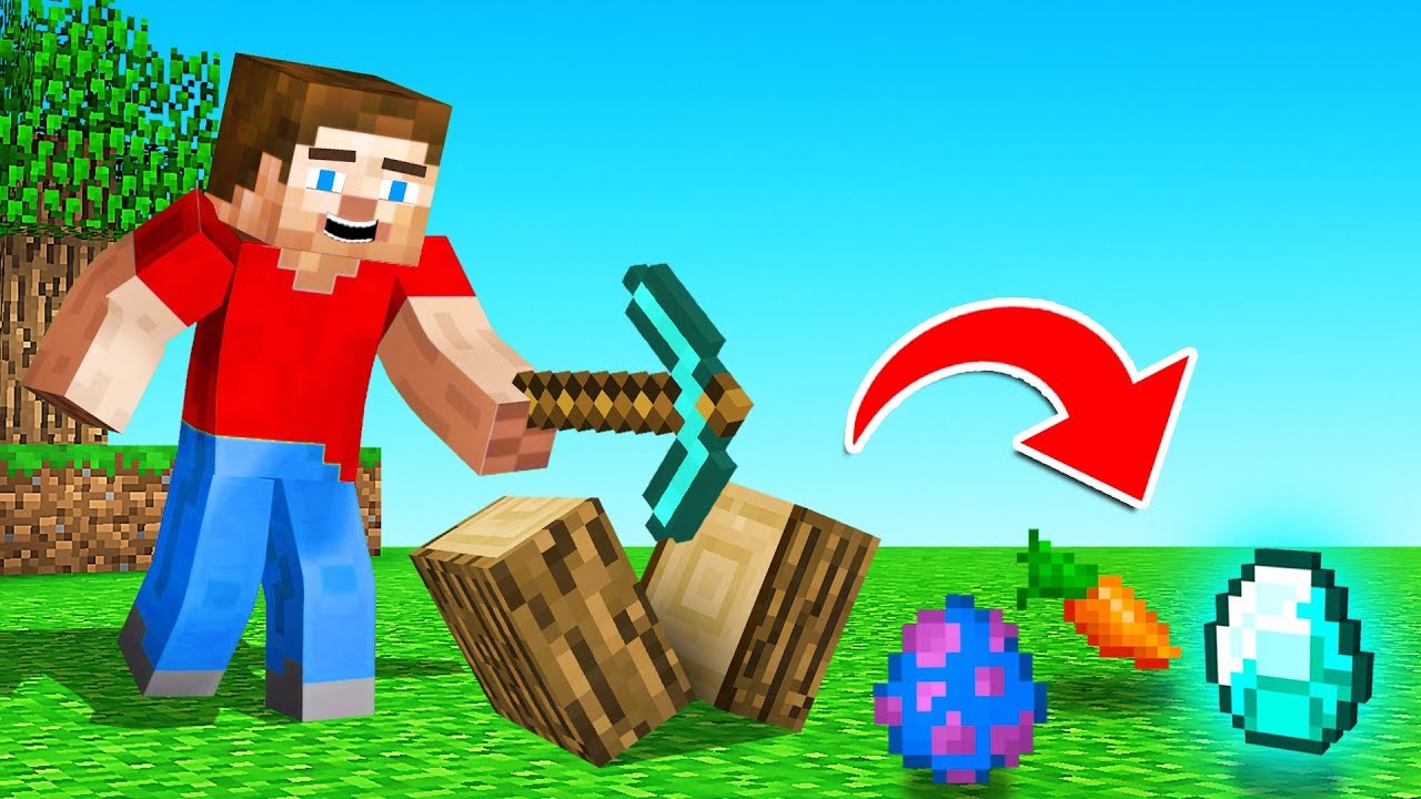 MINECRAFT But EVERY Drop Is RANDOM! (help)