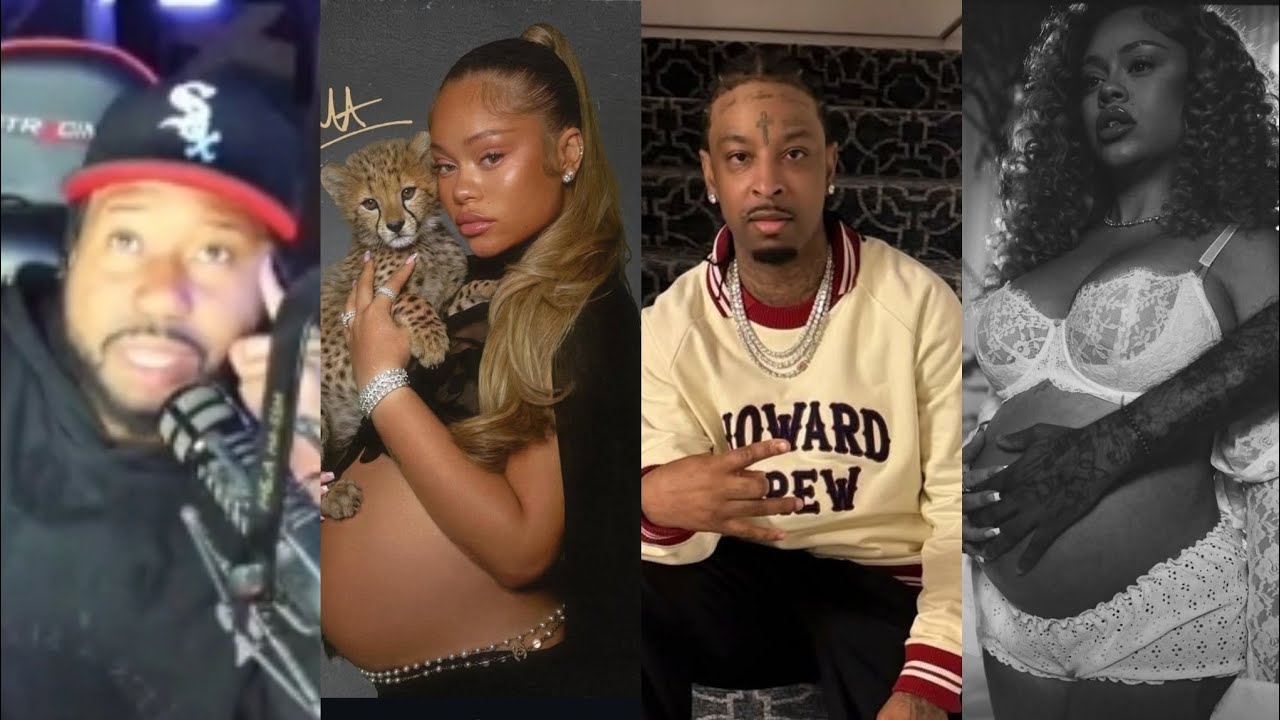 Congrats! Akademiks reacts to Latto & 21 Savage announcing Latto's pregnancy!