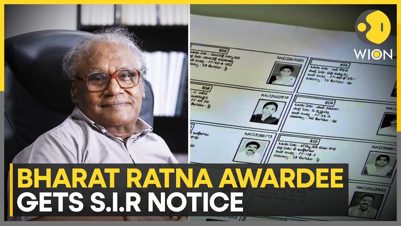 Karnataka S.I.R: Bharat Ratna Scientist CNR Rao Summoned For Verification | WION