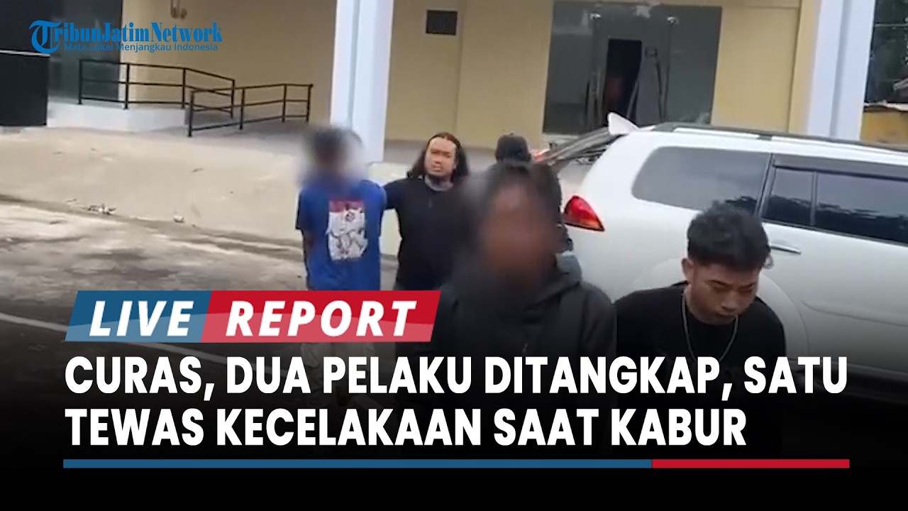 Satreskrim Polres Tuban Ungkap Curas, Dua Pelaku Ditangkap, Satu Tewas Kecelakaan Saat Kabur