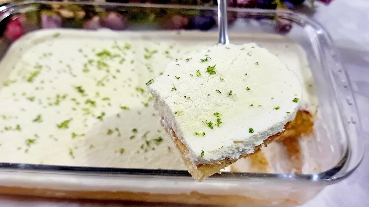 Лимонный муссовый торт! Никакой сгущенки и сметаны. Натурально и вкусно! 😋