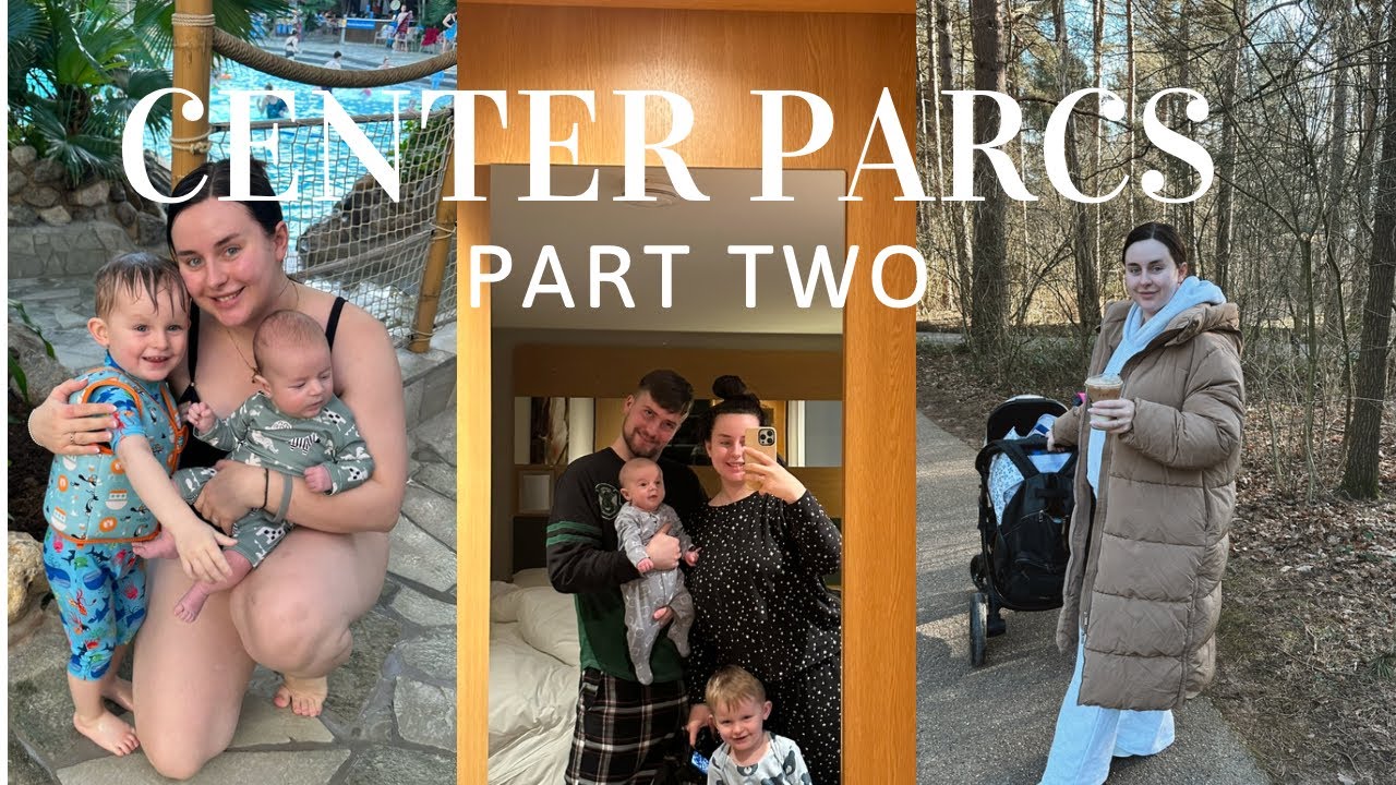 Center Parcs Sherwood Forest Part 2 - Swimming & The Wishlight Forest🌲