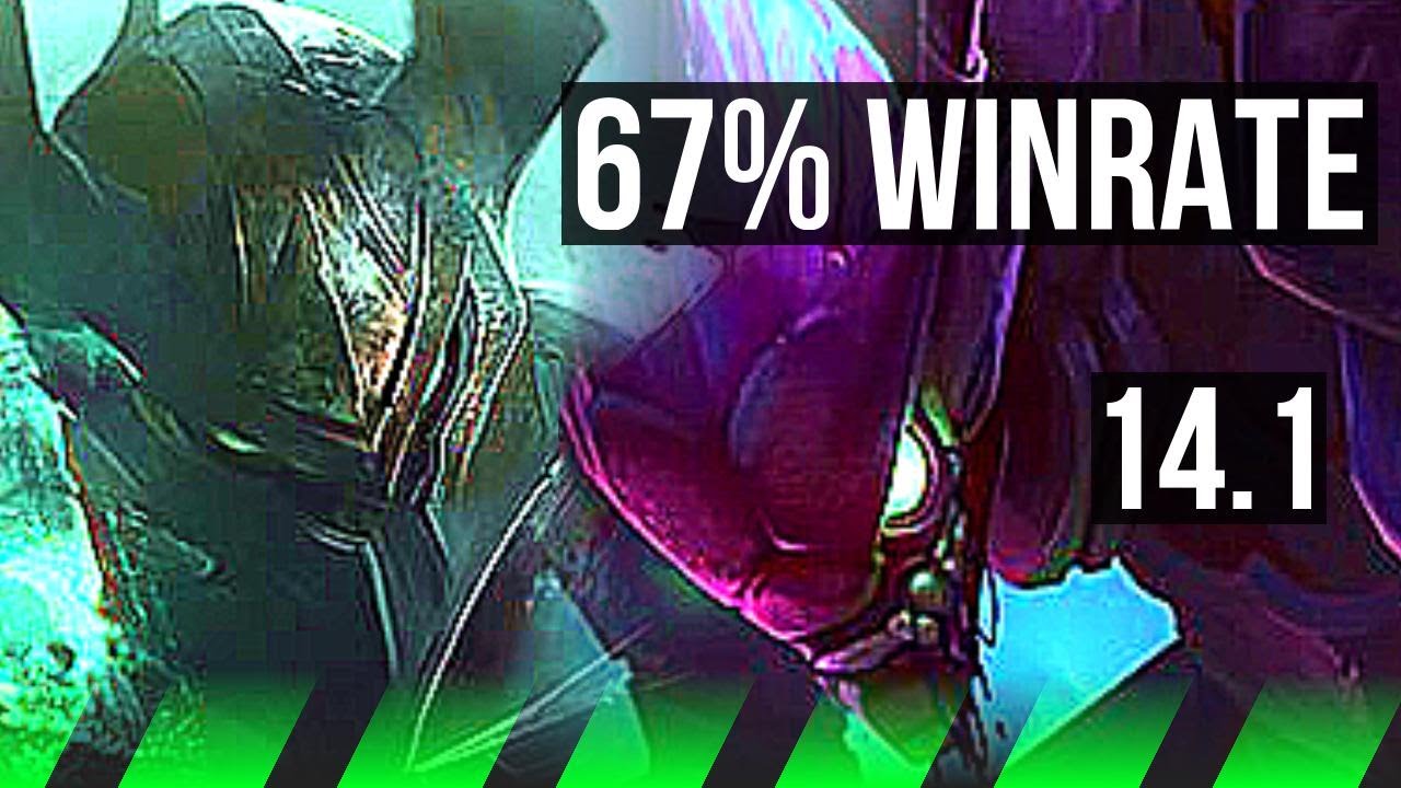 MORDE vs KHA (JNG) | 67% winrate, 8/3/9 | KR Master | 14.1