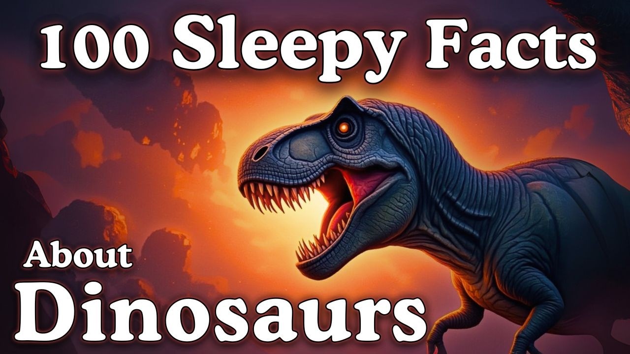 The Most Relaxing Dinosaur Facts to Fall Asleep To