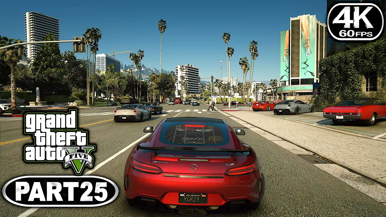 Grand Theft Auto 5 Gameplay Walkthrough Part 25 - GTA 5 PC 4K 60FPS No Commentary