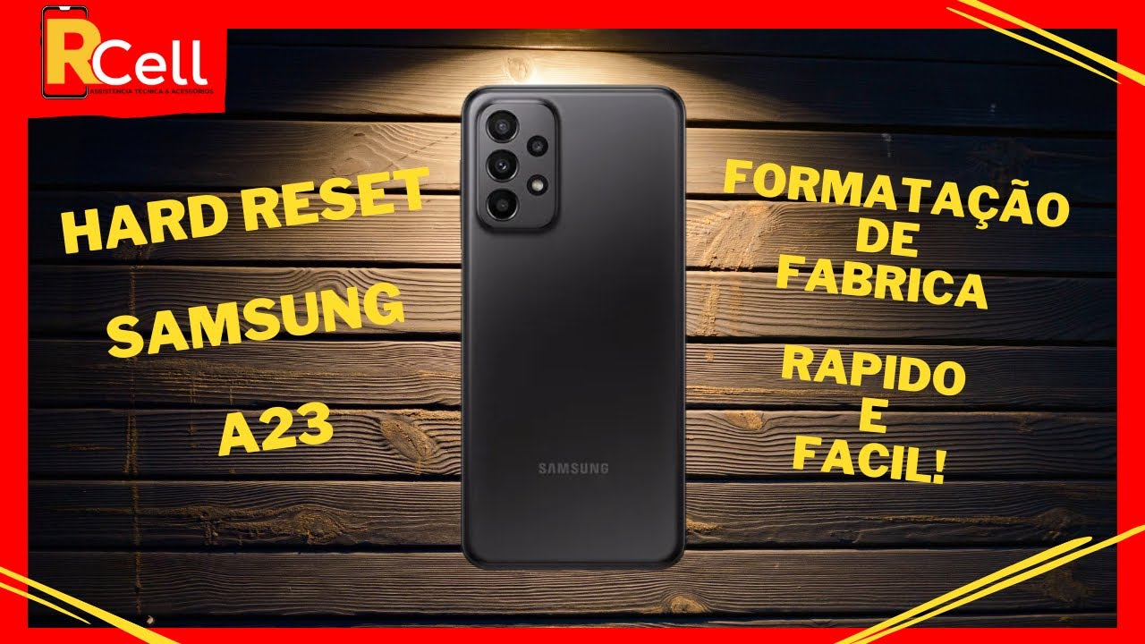 Como Formatar Samsung A23 (Hard Reset)