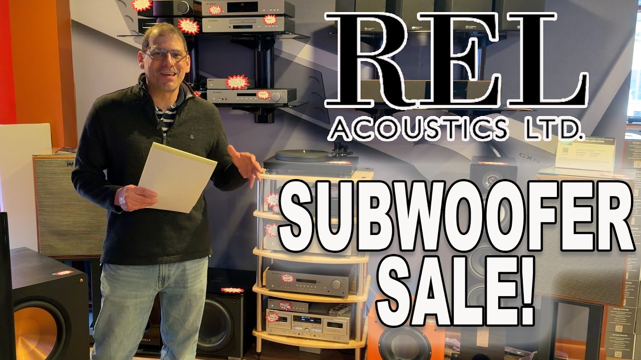 SALE:  REL Subwoofers | March 1 - March 31, 2026