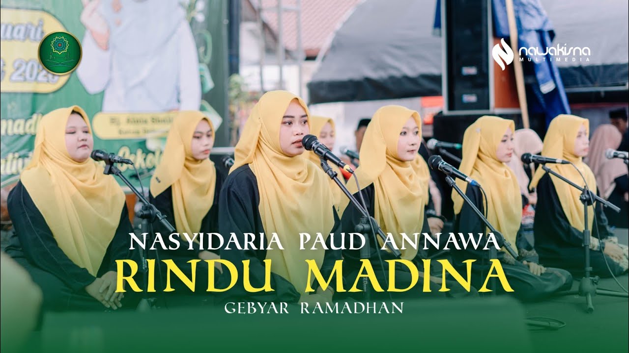 Rindu Madina x Shollu ala ll Nasyidaria Paud Annawa Dalam Rangka Gebyar Ramadhan Kabupaten Blora 