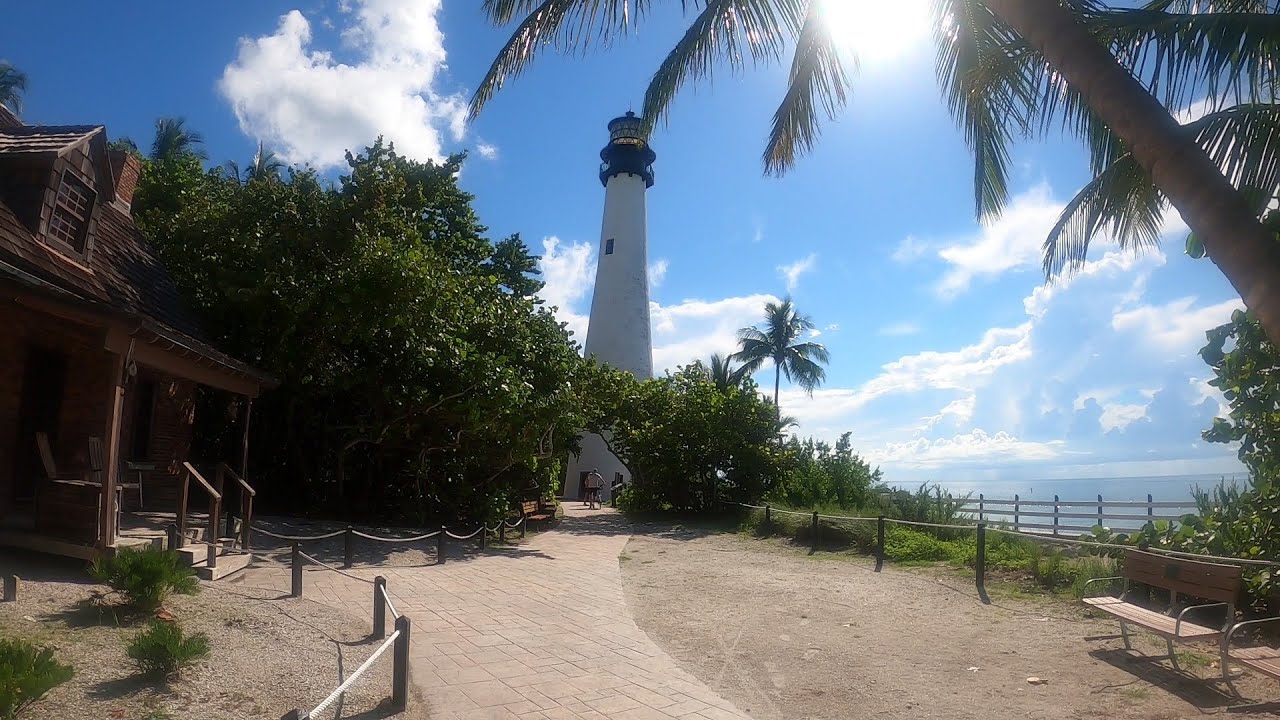 Best view in south Florida the top of Cape Florida Lighthouse.