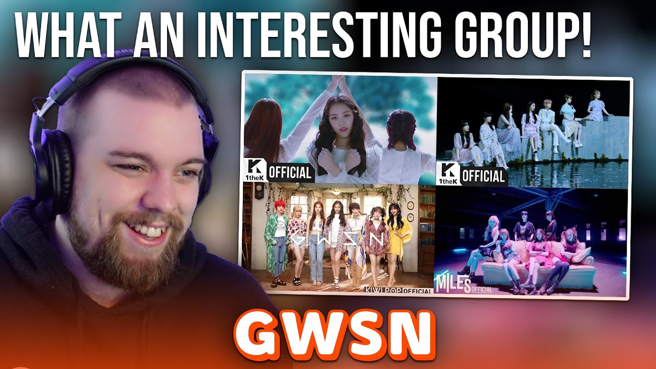 GWSN (공원소녀) PUZZLE MOON, RUN, RED-SUN, BAZOOKA M/V’s | REACTION