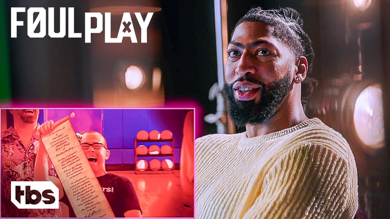 Anthony Davis Looks Back at His Time on Impractical Jokers | Foul Play | Behind the Scenes | TBS