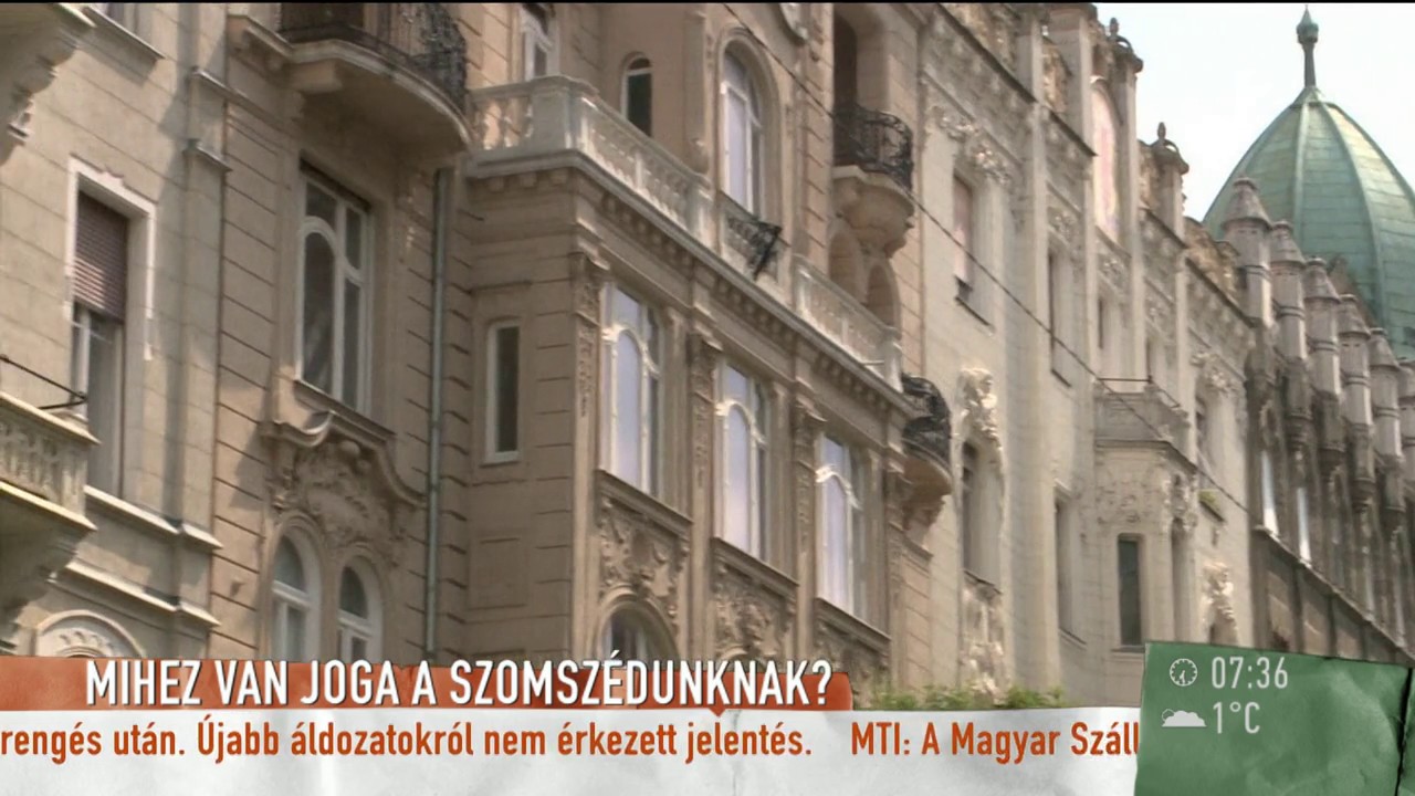 Mihez van joga a szomszédoknak? - tv2.hu/mokka