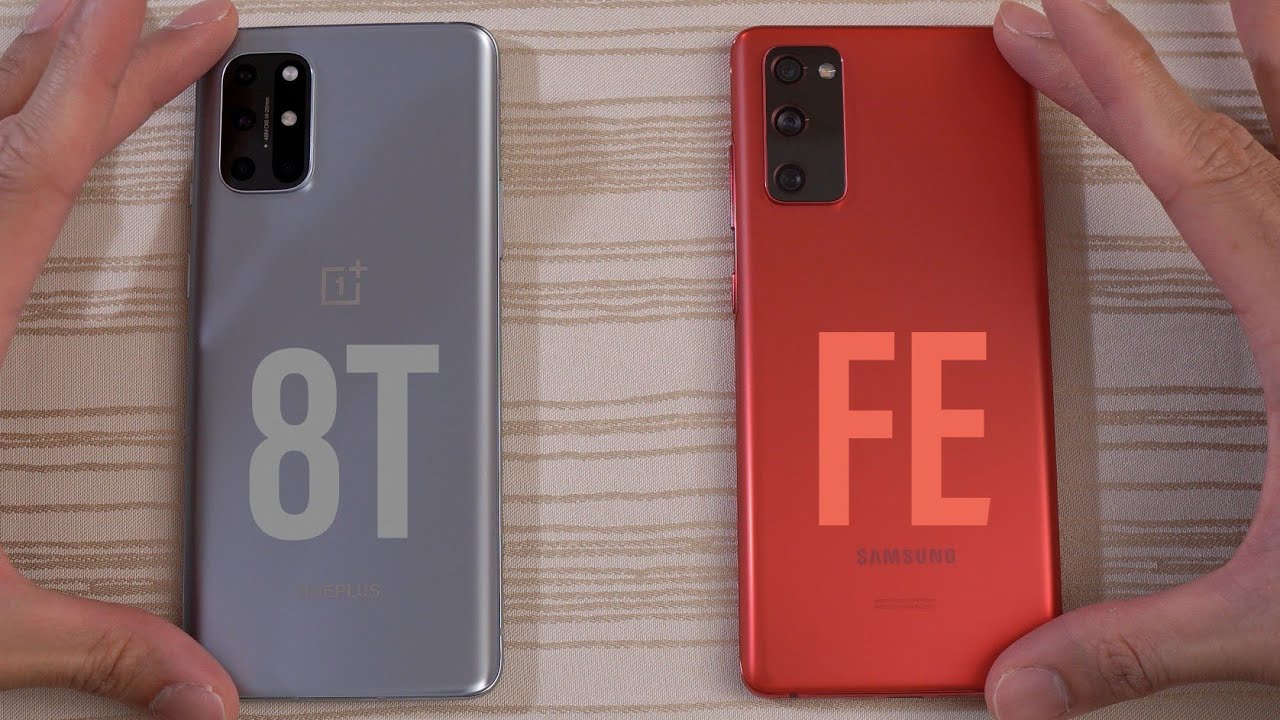 OnePlus 8T vs Samsung Galaxy S20 FE Speed Test!