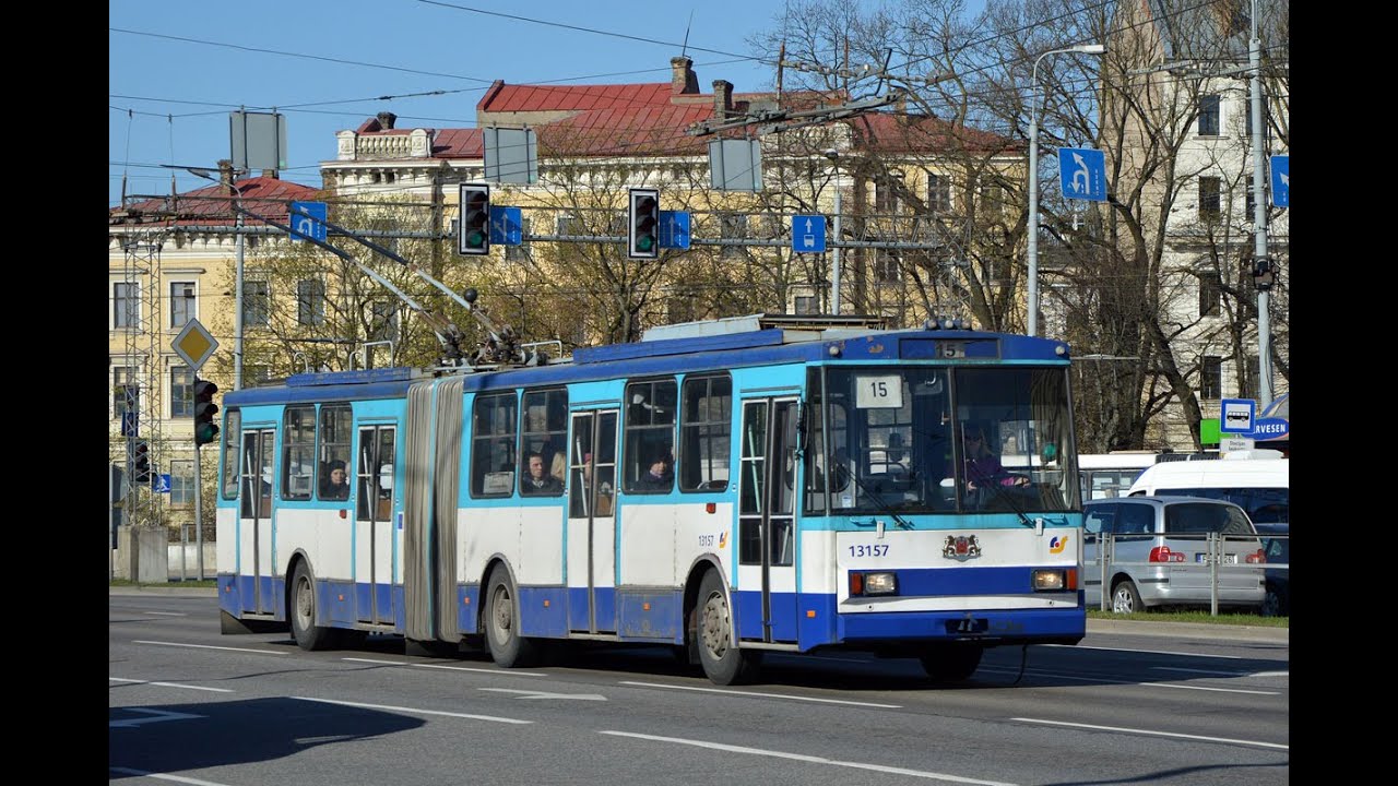 Рижский  городской общественный транспорт 2 часть